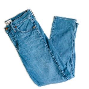 Madewell Stovepipe  Straight Leg Jeans in Medium Wash Size 8P